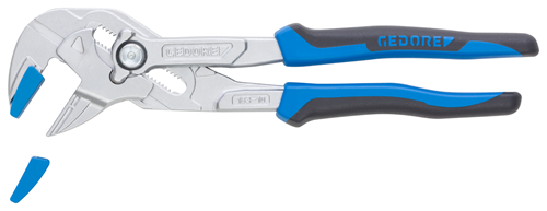 GEDORE Zangenschlüssel-Set 10" mit 2K-Griffen und 4 Backen SB 183 10 JC S-002